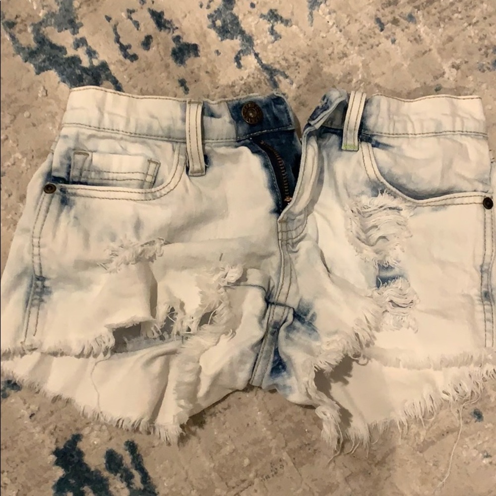 Jean shorts